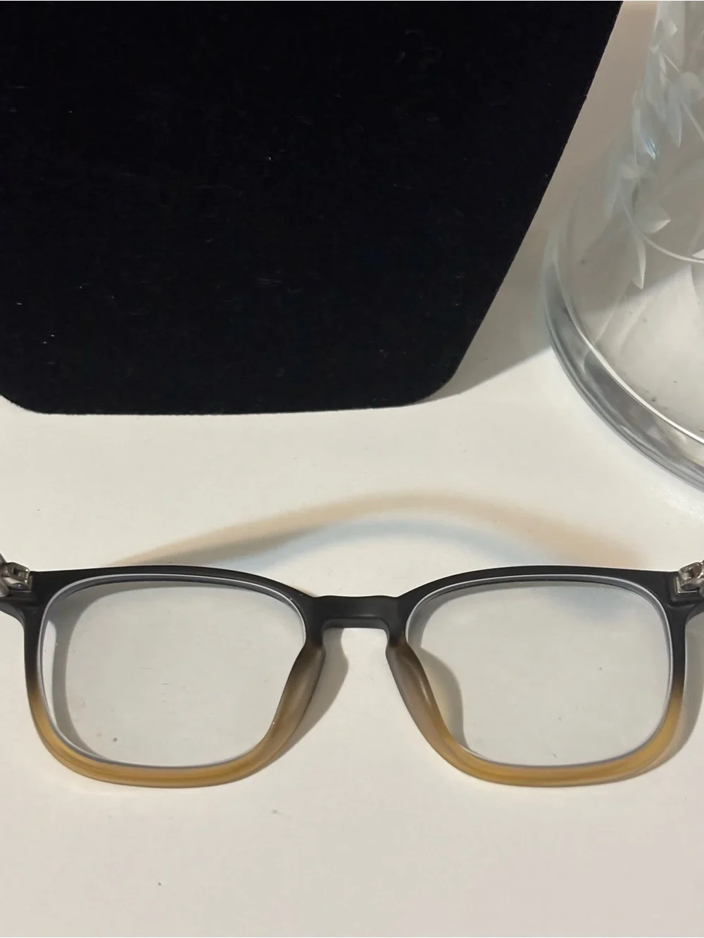 Zenni Optical Ombre Square Glasses Excellent Condition